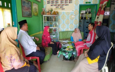 Ida Nuryati Monev Awal Tahun Pelajaran Baru Di MIS Miftahul Ulum Kawal