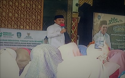Ustaz Syam Berikan Tausyiah Pada Peringatan Maulid Nabi Muhammad SAW 1445 H