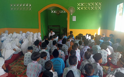 MIS Miftahul Ulum Ajak Siswa-Siswi Istighosah Bersama