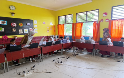 MIS Miftahul Ulum Laksanakan Gladi Bersih ANBK 2025